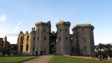 Piper Visits Dog Friendly Raglan Castle - Dog Furiendly