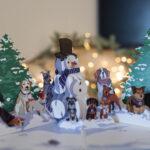 These fun pop up Christmas cards are the perfect gift for animal lovers and all proceeds go to charity