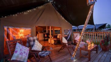 Lower Keats glamping is a quirky and dog friendly staycation destination for the whole family!