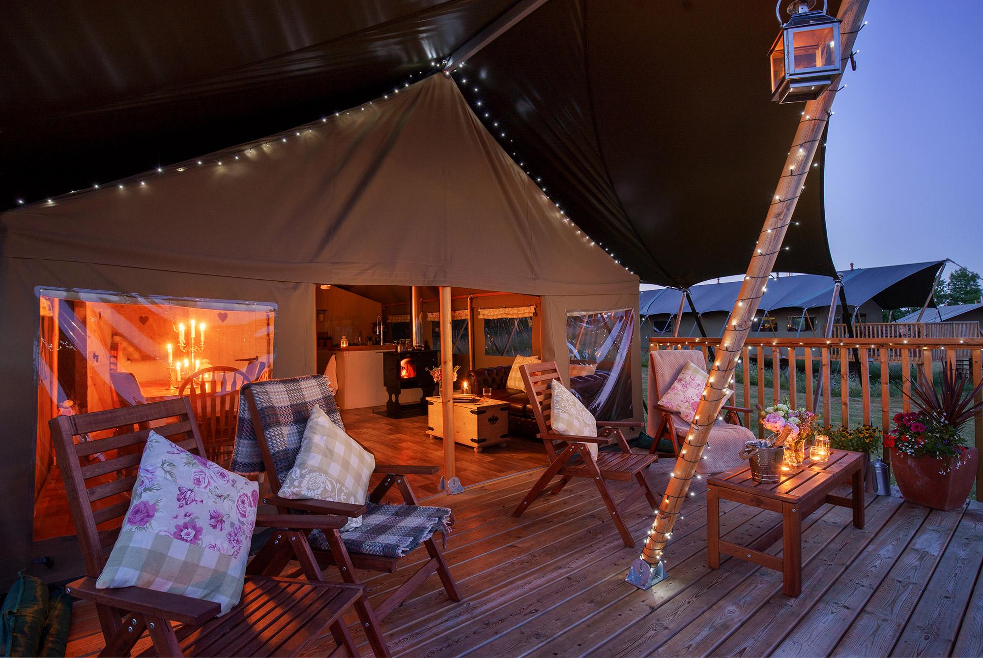 Lower Keats glamping is a quirky and dog friendly staycation destination for the whole family!